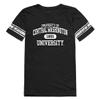 CWU Central Washington Wildcats NCAA Women's Property Football T Shirt - Black, Small view 1