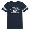 MU Marquette Golden Eagles NCAA Women's Property Football T Shirt - Navy, X-Large view 1