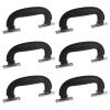 Antrader 6-Pack Plastic 150mm Long Luggage Trunk Pull Handle Suitcase Side Holder, Black view 1