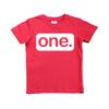 First Birthday Outfit boy 1st Birthday boy Gifts one Year Old Baby Boys Shirt (Red, 12 Months) view 1