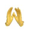 Sheepskin leather driving gloves for Women (Yellow, Small) view 2