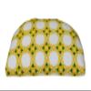 Maji Sports Om Zafu Cotton Yoga Meditation Pillow (Yellow Green Tile) view 2