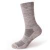 EnerWear 4 Pack Women's Merino Wool Outdoor Hiking Trail Crew Socks (Shoe Size 4-16, Light Tan/Brown/Grey/Purple) view 4