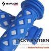 SAPLIZE Kids Bike Handlebar Grips, Shorter Length(4.13"), for Kids Girls Boys Bikes, Balance Bikes, Road Bikes and Scooters, with Tassel Streamers, Blue view 4