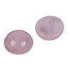 GEM-Inside Rose Quartz Gemstone Cabochon for Jewelry Crystal Flat Back Round Semi Precious 5PCS 20mm CAB view 1