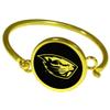 NCAA Oregon State Beavers Womens Siskiyou Sportsgold Tone Bangle Bracelet, Gold, One Size view 2