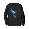 Hummingbird Pacific Northwest Art Hummingbird Lover T-shirt Long Sleeve T-Shirt view 1