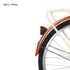 MFC PRO Red Oval Rear Bicycle Mudguard Fender Cycling Safety Warning Reflectors for Cruiser Bikes (Red) view 4