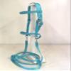 Party Ponies Miniature Horse/SM Pony Childrens Bareback Saddle PAD Set with BITLESS Bridle - Cinch Upgrade - Turquoise Indian Native Set view 2