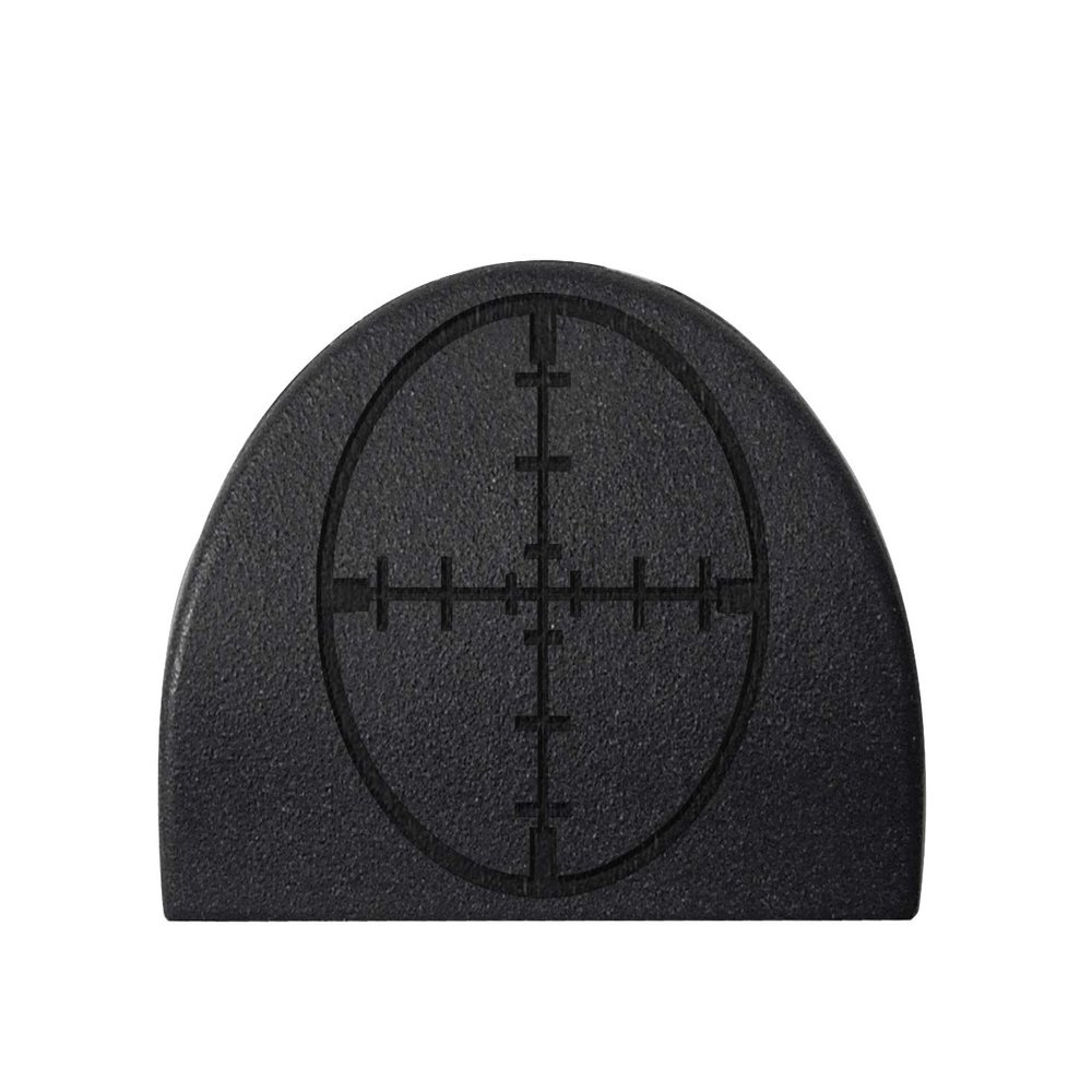 NDZ Performance Jentra JP-1 Grip Slug Plug for Glock 17 19 20 21 22 23 24 31 32 34 35 37 38 GEN 1-3 Custom Engraved - Crosshairs Scope