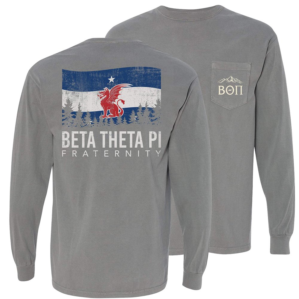 Beta Comfort Colors Flag Tee