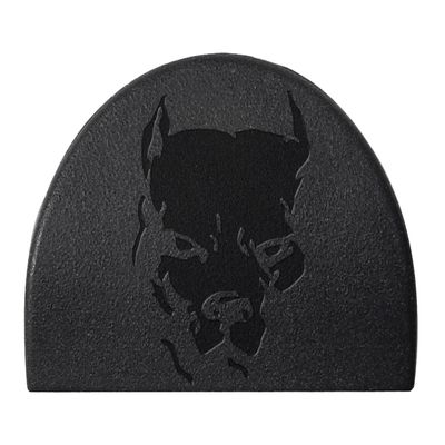 NDZ Performance JP1 Grip Plug for Glock 17 19 21 22 23 24 31 32 34 35 38 Gen 1-3 in 9mm .40 .357 10mm .45 ACP Color Filled Laser Engraved in Black - Dog Pitbull