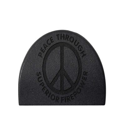 NDZ Performance Jentra JP-1 Grip Slug Plug for Glock 17 19 20 21 22 23 24 31 32 34 35 37 38 GEN 1-3 Custom Engraved - Peace Superior Firepower Sign