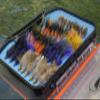 Extra Large Double Sided Water Proof Boat Fly Box with Handle - 424 Slots - Holds Streamers to Nymphs view 4