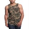 VICTORIOUS Solid Color Long Length Curved Hem Tank Top TT47 - New Olive Camo - 4X-Large - G14B view 1