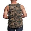 VICTORIOUS Solid Color Long Length Curved Hem Tank Top TT47 - New Olive Camo - 4X-Large - G14B view 2