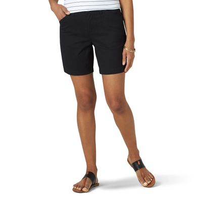 Lee Women's Legendary 7" Chino Walkshort, Black, 2
