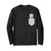 Llama lover in the pocket funny Long Sleeve T-Shirt Gift view 1