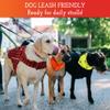 SPOT THE DOG! Reflective Dog Bandanas - Reversible High Visibility Safety Dog Accessories for Small, Large Dogs, Collar, Scarf, Bib Gear for Hunting, Walking at Night (Blaze Orange, Red Plaid, L-XL) view 3