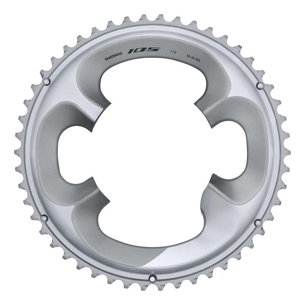 FC-R7000 chainring, 50T-MS for 50-34T, silver
