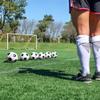 GoSports Classic Soccer Ball 6 Pack - Size 3 - with Premium Pump and Carrying Bag view 2