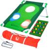 GoSports BattleChip Tour Backyard Golf Cornhole Game  Includes 2 Targets, 2 Chipping Mats, 16 Foam Golf Balls, Scorecard and Carry Case view 1
