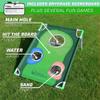 GoSports BattleChip Tour Backyard Golf Cornhole Game  Includes 2 Targets, 2 Chipping Mats, 16 Foam Golf Balls, Scorecard and Carry Case view 3