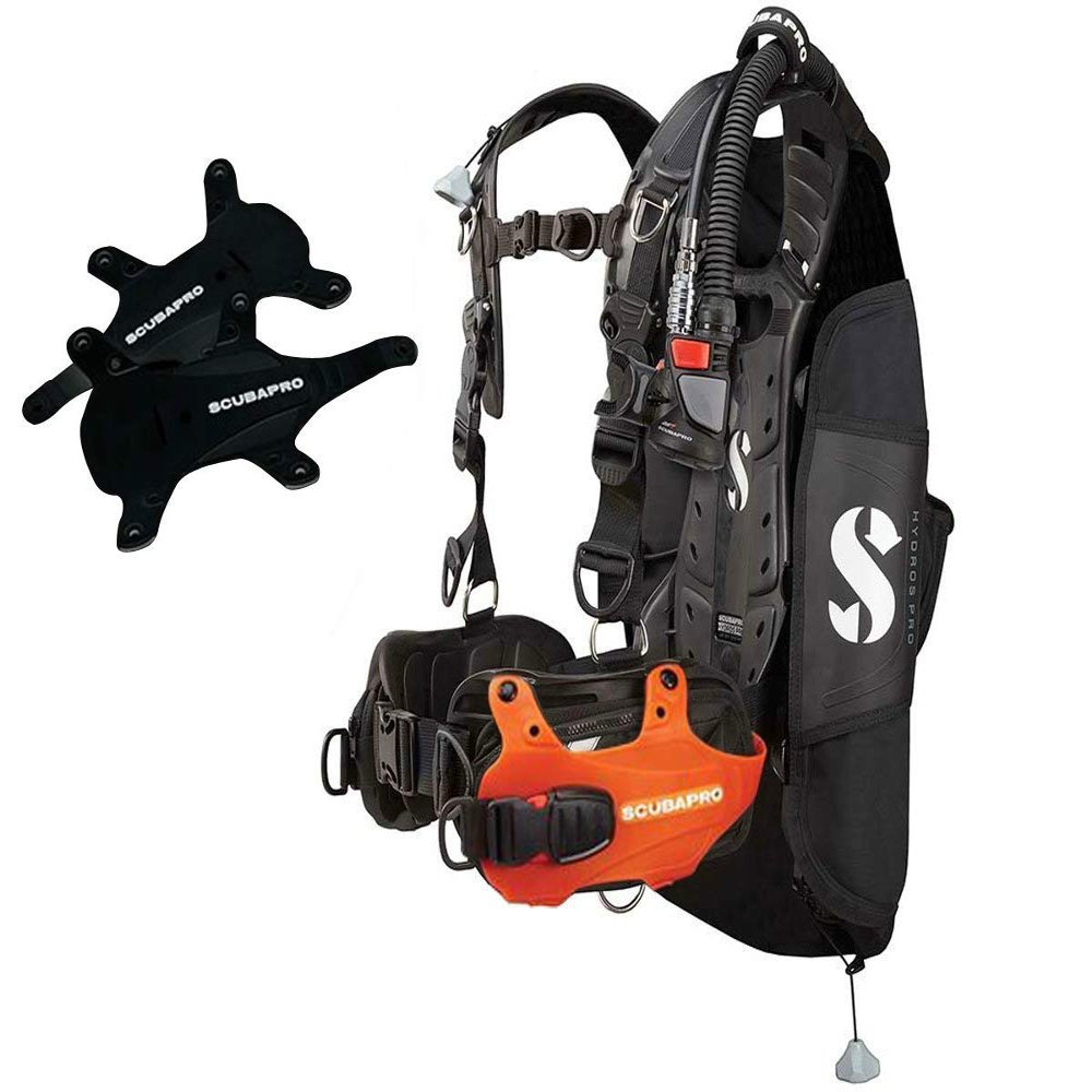 SCUBAPRO Hydros Pro Men's BCD with 5th Gen. Air2 - Orange - Small