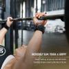 RooGrips 2 Finger Premium Leather Hand Grips for Crossfit, Pull Ups & Gymnastics & Weightlifting - The Most Durable Grip Support and Hand Protection from Rips and Blisters. (Size Medium) view 3