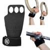RooGrips 3 Finger Premium Leather Hand Grips for Crossfit, Pull Ups & Gymnastics & Weightlifting - The Most Durable Grip Support and Hand Protection from Rips and Blisters. (Size Small) view 1