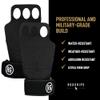 RooGrips 3 Finger Premium Leather Hand Grips for Crossfit, Pull Ups & Gymnastics & Weightlifting - The Most Durable Grip Support and Hand Protection from Rips and Blisters. (Size Small) view 4
