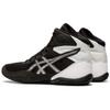 ASICS Kid's Matflex 6 Grade School Wrestling Shoes, 4 Big Kid, BLACK/SILVER view 4