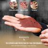 RooGrips 2 Finger Premium Leather Hand Grips for Crossfit, Pull Ups & Gymnastics & Weightlifting - The Most Durable Grip Support and Hand Protection from Rips and Blisters. (Size Medium) view 3