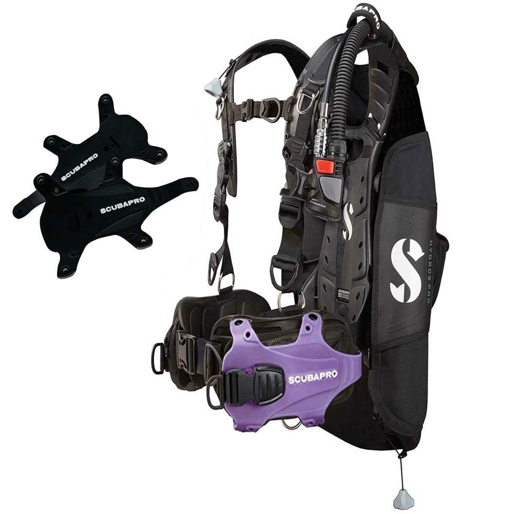 SCUBAPRO Hydros Pro Men's BCD with 5th Gen. Air2 - Purple - Medium