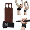 RooGrips 2 Finger Premium Leather Hand Grips for Crossfit, Pull Ups & Gymnastics & Weightlifting - The Most Durable Grip Support and Hand Protection from Rips and Blisters. (Size Small) view 1