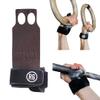 RooGrips 2 Finger Premium Leather Hand Grips for Crossfit, Pull Ups & Gymnastics & Weightlifting - The Most Durable Grip Support and Hand Protection from Rips and Blisters. (Size Large). view 1