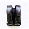 Cal38SPL Speedloader Leather Belt Double Carrier,Case,Pouch for 357 Mag 44 Mag 6,7 Shots,38 Special 6 Shot view 1