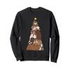 Christmas Tree English Bulldog Sweatshirt view 1