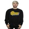 Absolute Cult David Bowie Men's Moonlight 90s Logo Sweatshirt Black Small view 1