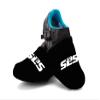 SLS3 Cycling Toe Covers  Neoprene Cycling Shoe Covers for Cold Weather, Windproof & Water Resistant Gear  Lightweight Road Bike Overshoes for Men & Women (Black, Large/Extra Large) view 1