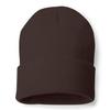 COUVER Unisex Knit Cuff 12 inch Beanie, Brown, 1 Piece view 1
