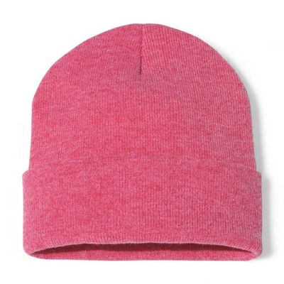 COUVER Unisex Knit Cuff 12 inch Beanie, Heather Red, 1 Piece