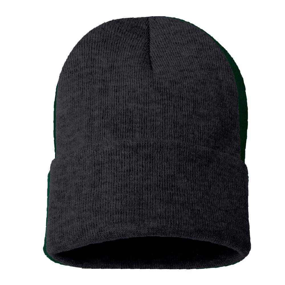 COUVER Unisex Knit Cuff 12 inch Beanie, Charcoal, 1 Piece