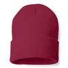 COUVER Unisex Knit Cuff 12 inch Beanie, Cardinal, 1 Piece view 1