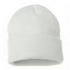 COUVER Unisex Knit Cuff 12 inch Beanie, White, 1 Piece view 1