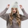 COUVER Unisex Knit Cuff 12 inch Beanie, White, 1 Piece view 2