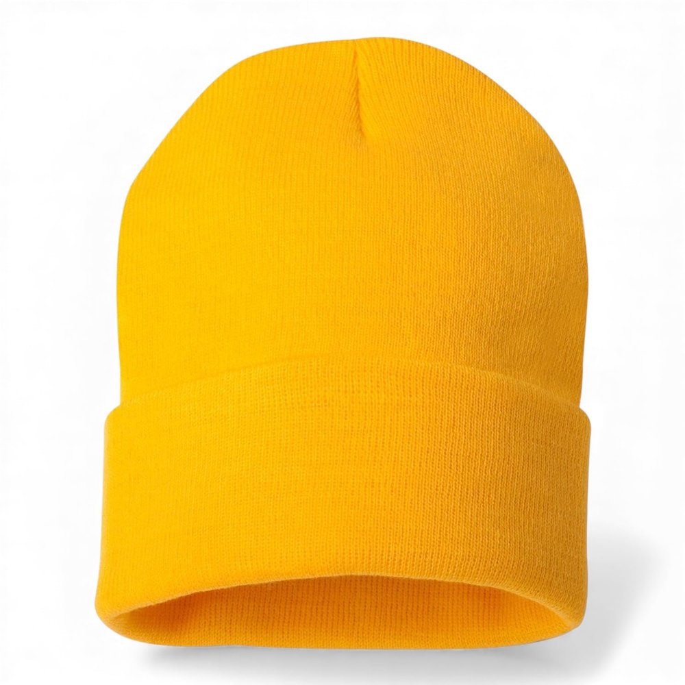 COUVER Unisex Knit Cuff 12 inch Beanie, Gold, 1 Piece