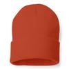 COUVER Unisex Knit Cuff 12 inch Beanie, Orange, 1 Piece view 1