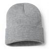 COUVER Unisex Knit Cuff 12 inch Beanie, Heather Grey, 1 Piece view 1