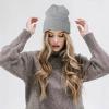 COUVER Unisex Knit Cuff 12 inch Beanie, Heather Grey, 1 Piece view 2